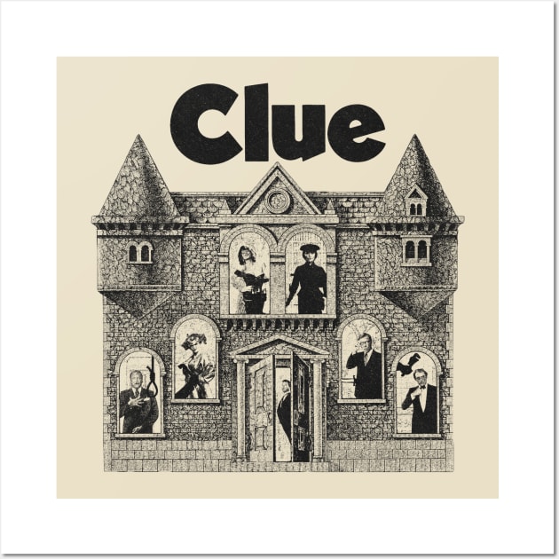 Clue Movie Wall Art by BackOnTop Project